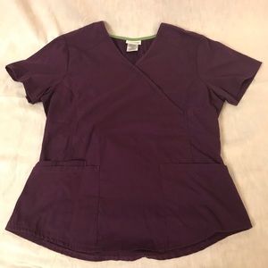 Purple Scrub Top